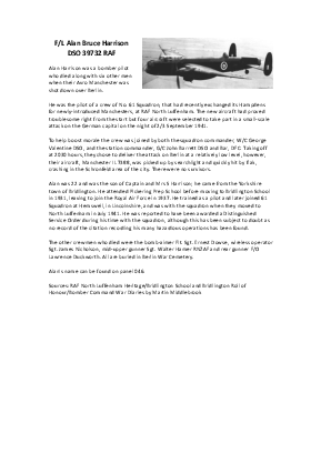 A preview of a PDF biography for Harrison, Alan Bruce